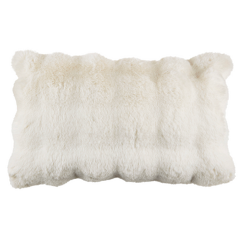 Bubble Faux Fur Pillow