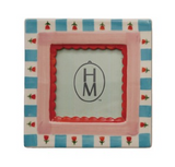 Red, Blue and Pink Square Photo Frames