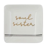 Ivory Stoneware Trinket Dishes