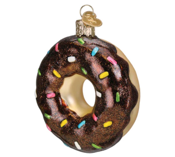 Chocolate Sprinkles Donut by Old World Christmas