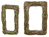 Rectangle Vine Wreath