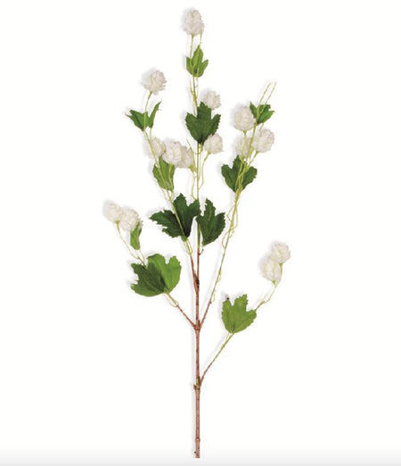 Quince Blossom Spray - 35"