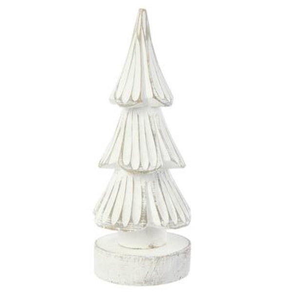 Whitewash Wooden Tree
