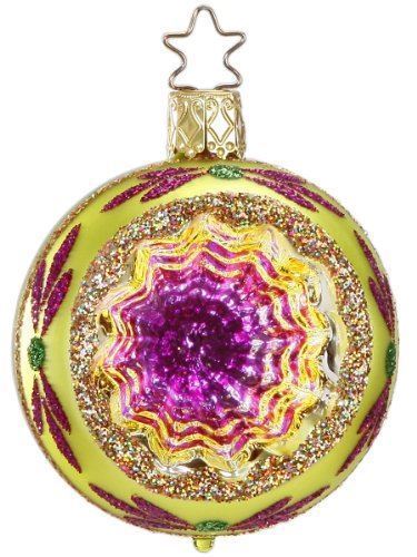Reflector Ball Christmas Sparkles Lemon Lime by Inge Glas