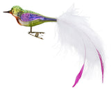 Fancy Tailfeathers Clip On Bird by Inge