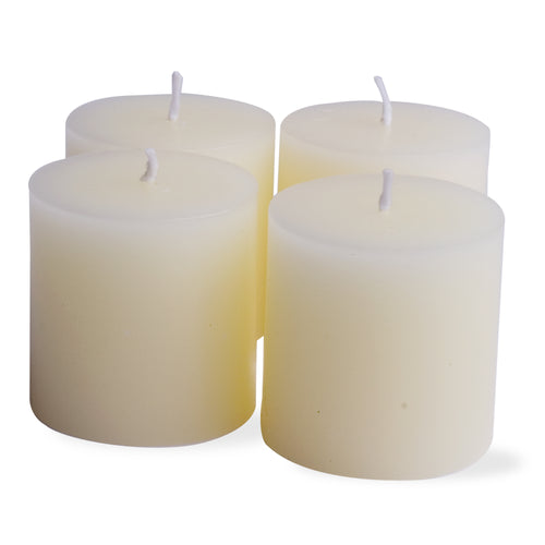 Mini Pillar Candle Set - 2" White