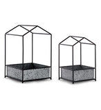 Metal Terrarium Planters