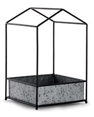 Metal Terrarium Planters