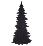 Flocked Purple Tree