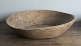 Found Round Dough Bowl