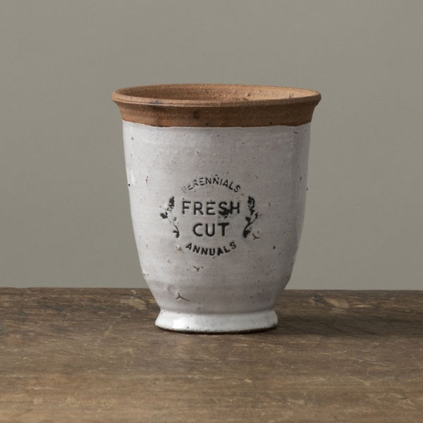 Mini Ceramic "Fresh Cut" Planter