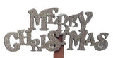 Merry Christmas Wooden Pick