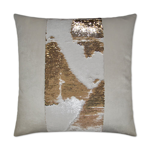 Hylee II-Gold Sequin Pillow