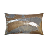 Hylee Lumbar-Gold Sequin Pillow