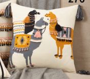 Llama Pack Pillow - 18"
