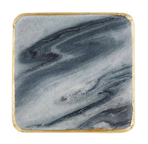 Modern Gray Marble Coasters