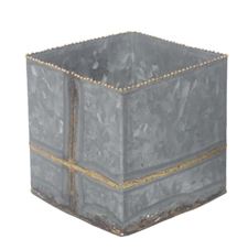 Galvanized Planters