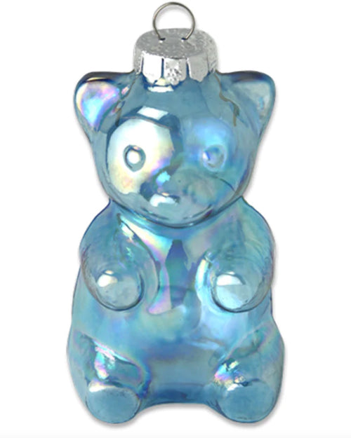 Blue Gummy Bear Ornament