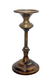 Antique Brass Iron Candle Holder