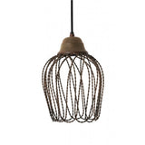 BETTINA HANGING LAMP OLD RUST