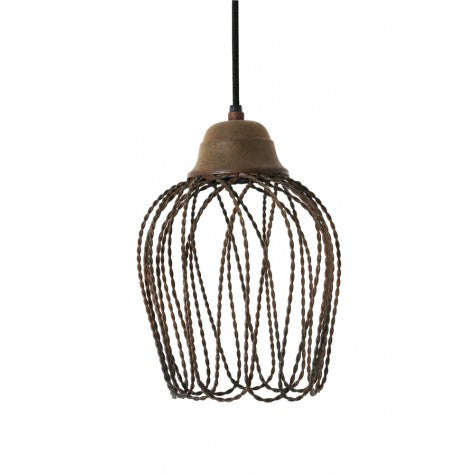BETTINA HANGING LAMP OLD RUST