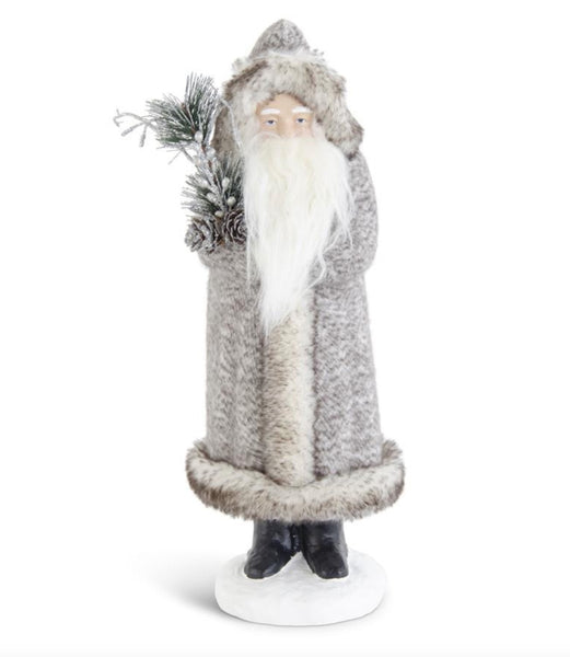 Gray Fur Santas
