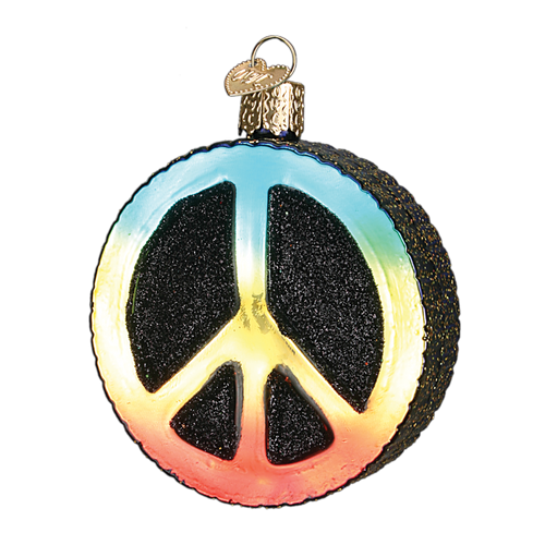 Peace Sign Ornament