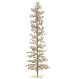 Gold Beaded Diamond Trees