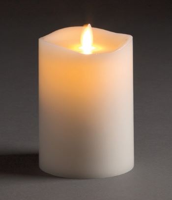 Chapel Candle- Ivory 3x4 by Tag