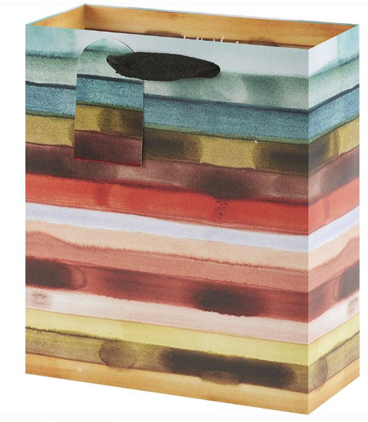 Saturated Stripes Gift Bag