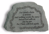Our Family Chain Garden Stone