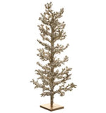 Gold Beaded Diamond Trees