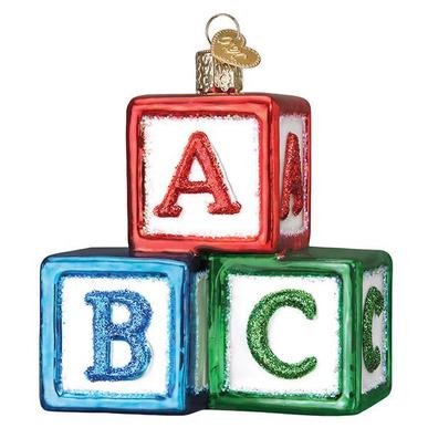 ABC Blocks by Old World Christmas