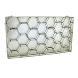 Monroe Honeycomb Wall Case- Brass