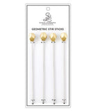 Geometric Stir Sticks