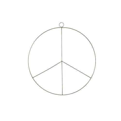 Metal Peace Sign