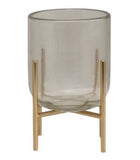Gold Stand Glass Hurricanes