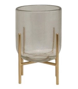 Gold Stand Glass Hurricanes