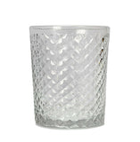 Glass Diamond Tumbler Vase