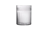 Hand Etched Glass Hurricane
