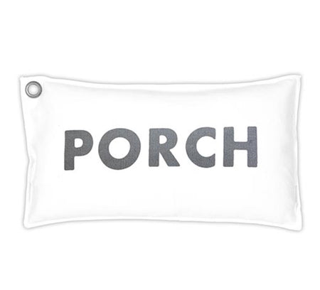 Light Blue & White Quatrefoil Pillow