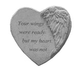 Your Wings Were Ready Garden Stone