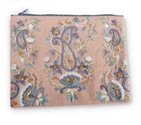 Pastel Paisley Cosmetic Bags