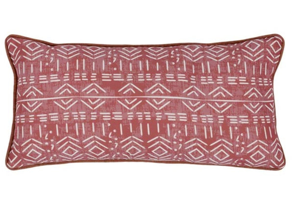 Zulu Red Clay Lumbar Pillow