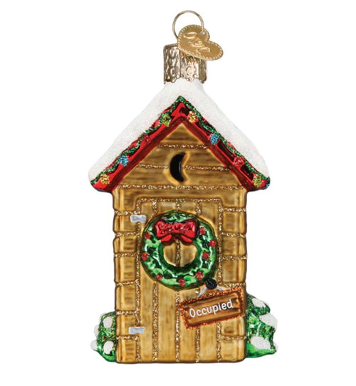 Holiday Outhouse by Old World Christmas