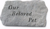 Our Beloved Pet Garden Stone