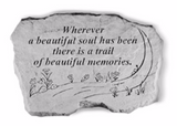 Whenever a Beautiful Soul Garden Stone