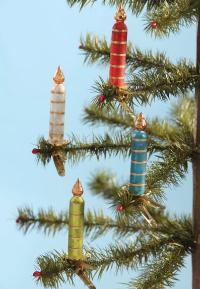 Traditional Candle Clip Ornaments