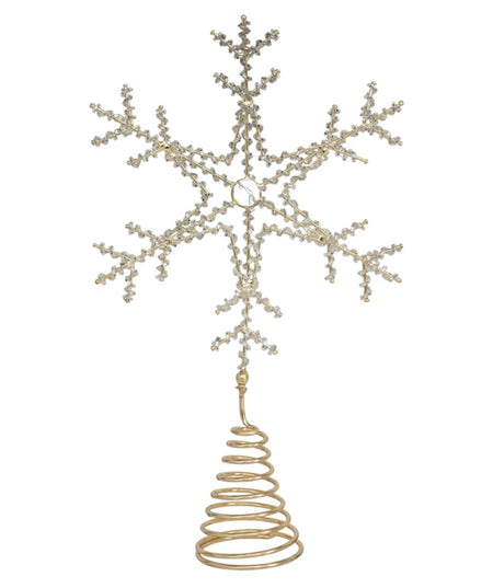 Clear Glitter Glass Icicle Ornaments