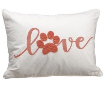 Love Paw Pillow